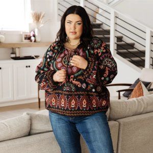 Haptics Peasant Blouse